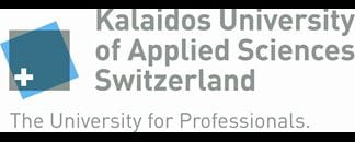 Logo Kalaidos University of Applied Sciences with Claim