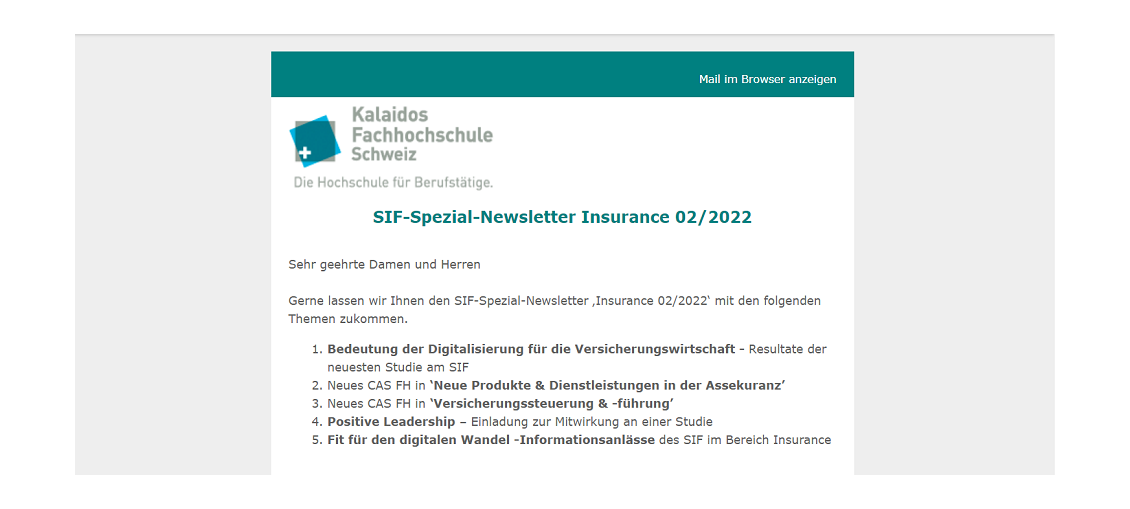 SIF-Spezial-Newsletter Insurance Februar 2022