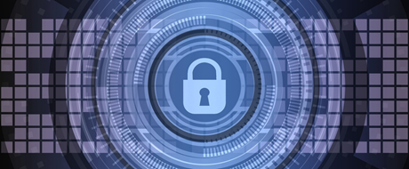 Data Privacy Daten geschützt mit Schloss